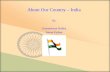 About Our Country – India By Gnaneshwar Bukka Imran Pathan.