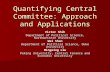 Quantifying Central Committee: Approach and Applications Victor Shih Department of Political Science, Northwestern University Wei Shan Department of Political.