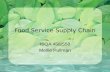Food Service Supply Chain ISQA 458/558 Mellie Pullman.