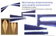 Microarray preprocessing and quality assessment Wolfgang Huber European Bioinformatics Institute H. Sueltmann DKFZ/MGA.