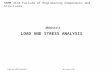 LOAD AND STRESS ANALYSIS M.N. Tamin, UTM SME 4133 Failure of Engineering Components and Structures MODULE 2 LOAD AND STRESS ANALYSIS SKMM 4133 Failure.