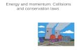 Energy and momentum: Collisions and conservation laws.