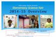 Elementary Science Fair 2014-15 Overview Cobb County School District Elementary Science Fair 2014-15 Overview K-12 Science Supervisor: Dr. Tom Brown Thomas.brown@cobbk12.org.