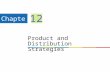 Product and Distribution Strategies Chapter 12. LO 12.1 Explain marketing’s definition of a product; differentiate among convenience products, shopping.