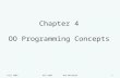 Fall 2007ACS-1805 Ron McFadyen1 Chapter 4 OO Programming Concepts.