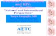 Perinatal Transmission and HIV: Two Realities “National and International Perspectives” Tanya Zangaglia, MD Medical Director, Project Streetbeat Curriculum.