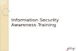 Information Security Awareness Training. Agenda What is Information Security? Information Ecosystem C-I-A Godrej & Boyce Information Security Organization.