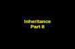 Inheritance Part II. Lecture Objectives To learn about inheritance To understand how to inherit and override superclass methods To be able to invoke superclass.