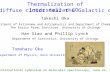 Thermalization of interstellar CO Takeshi Oka Department of Astronomy and Astrophysics and Department of Chemistry The Enrico Fermi Institute, University.