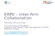 ERPII – Inter-firm Collaboration Professor SC Lenny Koh The University of Sheffield Logistics and Supply Chain Management (LSCM) Research Group S.C.L.Koh@sheffield.ac.uk.