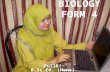 BIOLOGY FORM 4 ~PuT3R!~ B.Sc.Ed. (Hons). CONTENTS CHAPTER 1 : Introduction to Biology CHAPTER 2 : Cell Structure and Cell Organisation CHAPTER 3 : Movement.