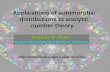 Applications of automorphic distributions to analytic number theory Applications of automorphic distributions to analytic number theory Stephen D. Miller.