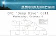 ONC ‘Deep Dive’ Call Wednesday, October 6. AGENDA Introductions3 min Leadership/StewardshipDr. Chute3 min Infrastructure/Meaningful UseCalvin Beebe10.