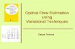 Optical Flow Estimation using Variational Techniques Darya Frolova.