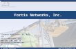Www.fortisnetworks.com8a & Hubzone Certified Clarence McAllister, PE, RCDD CEO Fortis Networks, Inc. 602-242-1200 Ext. 28 cmcallister@fortisnetworks.com.