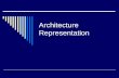 Architecture Representation. Outline  Goals of Architecture Representation  Foundations of Software Architecture Representation  Architecture Description.