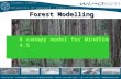 Giorgio Crasto University of Cagliari - ITALY Forest Modelling A canopy model for WindSim 4.5.
