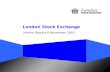 London Stock Exchange Interim Results 6 November 2003.