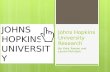 Johns Hopkins University Research By: Kate Towsen and Lauren McIntosh. JOHNS HOPKINS UNIVERSITY.