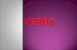 A Verb is a word or a phrase that expresses an action or state of being. A verb is one of the most important part of the sentence.