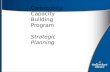 Community Capacity Building Program Strategic Planning.