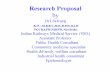Dear Sir/Madam, This power point presentation on Research proposal will be an excellent resource for students doing research. My best wishes DR.I.SELVARAJ.
