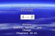 Chemical Kinetics Jens Poulsen 5 x 2 hours Atkins Quanta, matter, and Change. Chapters 19-21.