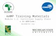 AAMP Training Materials Module 1.2: Fertilizer Supply Chain in Africa B. L. Bumb (IFDC) bbumb@ifdc.org.