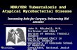 MDR/XDR Tuberculosis and Atypical Mycobacterial Disease MDR/XDR Tuberculosis and Atypical Mycobacterial Disease Increasing Role for Surgery, Relearning.