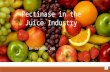 Pectinase in the Juice Industry BY ZHIFENG ONG (Pic 1: Fruits)