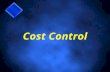 Cost Control. Do project managers control costs, monitor costs or both?