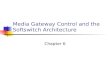 Media Gateway Control and the Softswitch Architecture Chapter 6.