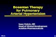 1 Bosentan Therapy for Pulmonary Arterial Hypertension Isaac Kobrin, MD Head of Clinical Development Actelion Pharmaceuticals 9001.01.