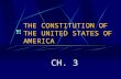 THE CONSTITUTION OF THE UNITED STATES OF AMERICA CH. 3.