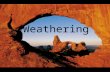 Weathering. Weathering: the physical and chemical breakdown of rocks into smaller particles called sediments.