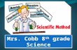 Creat. Scientific Method The series of steps that scientists use to answer questions and solve problems not a rigid procedure. Scientists may use all.