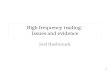 High frequency trading: Issues and evidence Joel Hasbrouck 1.