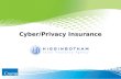 Cyber/Privacy Insurance. Information Exposures Credit Card Information Personally Identifiable Information –Social Security Numbers –Drivers License Numbers.