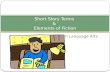 English Language Arts Short Story Terms & Elements of Fiction.