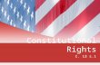 Constitutional Rights C. 13 s.1. All Americans have Basic Rights What are Human rights? Human rights are fundamental freedoms Freedoms for all people.
