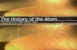 The History of the Atom From Democritus to Today’s Modern Theory.