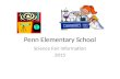 Penn Elementary School Science Fair Information 2015.