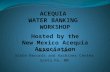 March 27, 2009 State Records and Archives Center Santa Fe, NM Hosted by the New Mexico Acequia Association.
