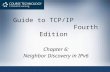 Guide to TCP/IP Fourth Edition Chapter 6: Neighbor Discovery in IPv6.