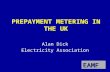 EAMF PREPAYMENT METERING IN THE UK Alan Dick Electricity Association.