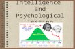 Intelligence and Psychological Testing. Who Is the Most Intelligent? What is Intelligence? Define…..