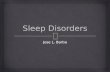 Jose L. Barba.   Sleep disorders are problems with trying to fall asleep, staying asleep or sleeping too much. Sleep disorders cause abnormal behavior.