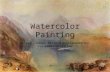 Watercolor Painting Turner, Joseph Mallord William1802 Der Vierwaldstätter See.