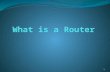1. A router is a device in computer networking that forwards data packets to their destinations, based on their addresses. The work a router does it called.