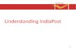 Understanding IndiaPost 1.1.1. INDIA POST – VISION & MISSION Our Vision “India Post’s Products and Services will be the customer’s first choice” 1.1.2.